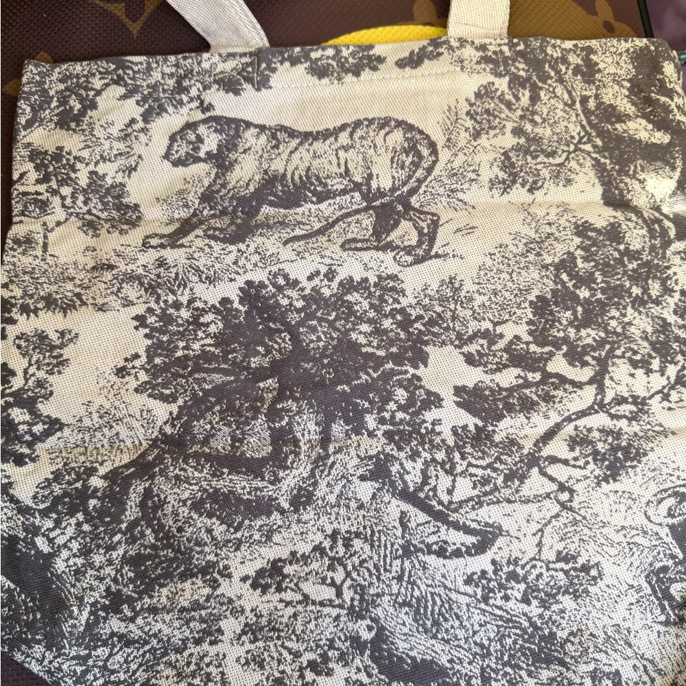 Christian Dior GWP Cotton Tote - Grey - Picture 2 of 5
